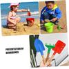 BCOATH 6pcs Beach Playing Set with Portable Gardening Tools for Boys and Lightweight Sand Shovel Spade for Outdoor Digging and Summer Fun view 3