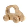 ORFOFE Wooden Push Car for SUV Shape Chewing Teething Smooth Rounded Edges Safe Grasping and Hand Strength Training Stroller view 1