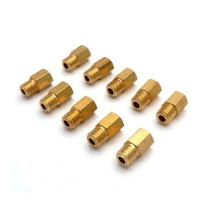 20pcs/set Hexagonal main jet 5.2x0.9 thread 6mm head, For with carburetor RX100 AX100 TM24 27 28 injector universal(200-390)