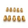 20pcs/set Hexagonal main jet 5.2x0.9 thread 6mm head, For with carburetor RX100 AX100 TM24 27 28 injector universal(200-390) view 2