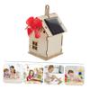 COOLHIYA Educational Solar Assemble DIY Science Experiment Kit for Boys and Safe Solar Powered Small House Building Material Science Study and Observation Skill Development view 3