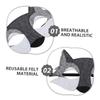 COOLHIYA 10pcs Lightweight Wolf Cosplay Masks Nonwoven Fabric Breathable Halloween Animal Half Face Mask for Masquerade Party Costume Role Play Accessories view 3