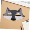 COOLHIYA 10pcs Lightweight Wolf Cosplay Masks Nonwoven Fabric Breathable Halloween Animal Half Face Mask for Masquerade Party Costume Role Play Accessories view 4