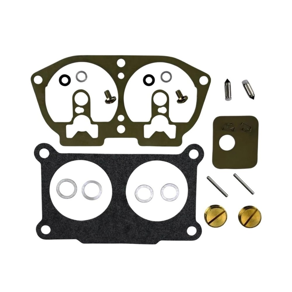 3-Pack Outboard V-6 Carb Carburetor Rebuild Kit Fit for 150 175 200 225 HP- 6E5-W0093-06-00 86to95 Boat