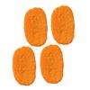 BCOATH 4pcs Realistic Cooked Food Props Fake Fried Crispy Potato Cakes for Pretend Play Kitchen Roleplaying Store Display Decoration view 1