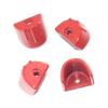 Rc Parts For Axial For TAMIYA 1/8 1/10 Truck For Buggy 4Pcs Anti Wear Metal Zinc Cap Shock Absorber Protective Cover RC Car(Red) view 1