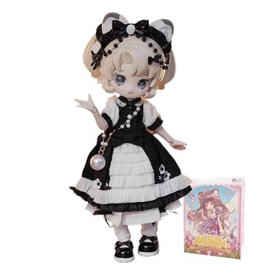 Aven Rabbit Minty Fantasy Forest Series BJD Blind Box Action Figures Mystery Box Cute Random Toys Birthday Gift Christmas Collectible Toy for Desktop Ornaments, 1PC