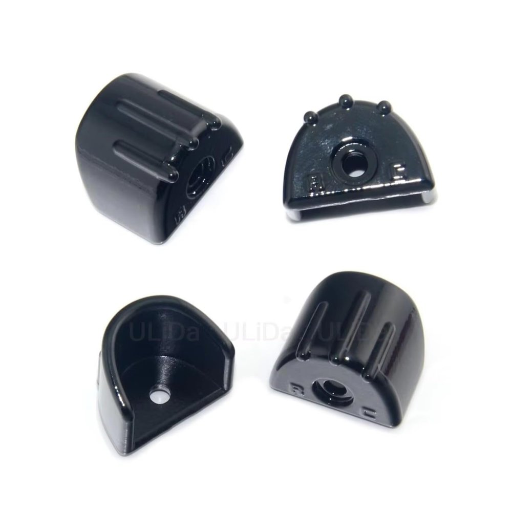 Rc Parts For HSP For HPI For Traxxas 1/8 1/10 Truck For Buggy 4Pcs Anti Wear Metal Zinc Cap Shock Absorber Protective Cover RC Car(Black)