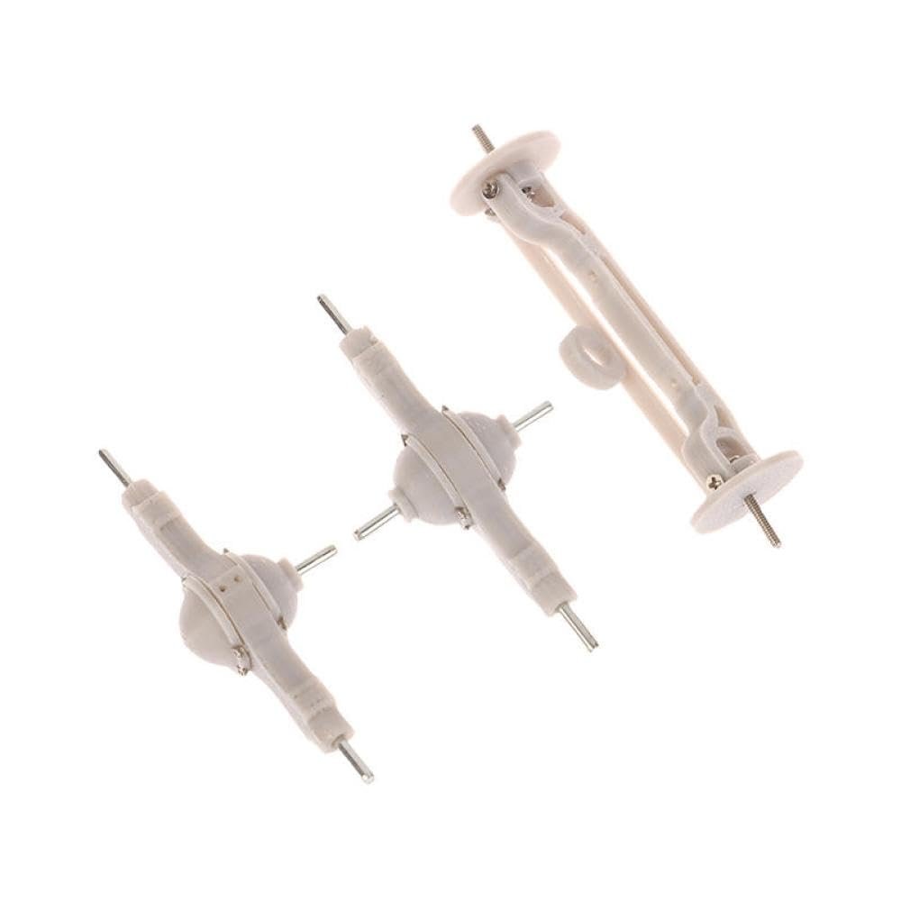 1/32 RC Car Front Middle Era Axle Modified Parts DIY Metal Gear Accessories Compatible with 1 2 3 Piece Axle Bridge Sets(3pcs)