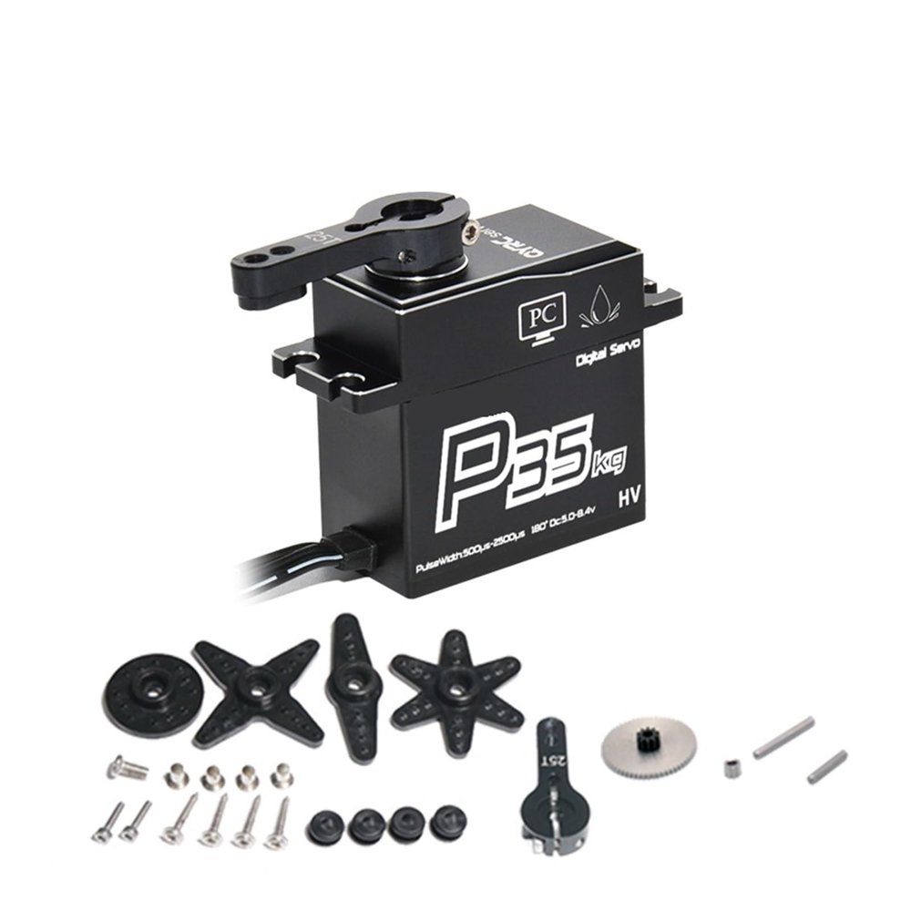 Standard servo 35 kg high Precision Steel Gear Full CNC Digital servo 1/8 1/10 1/12 Model