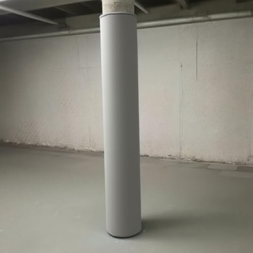 7ft Green Basement Pole Padding Wrap - Post Pad for Playground, Gym Equipment & Basketball Hoop - Fits 2-10" Diameter Columns - Ultimate Safety Cushioning