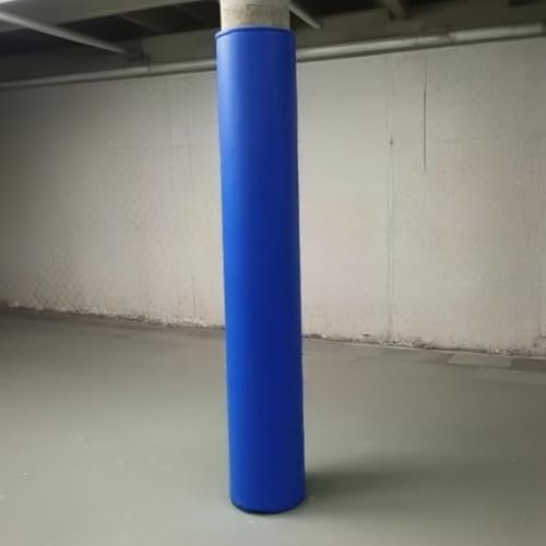 7ft Green Basement Pole Padding Wrap - Column Cover for Playground, Gym Equipment & Basketball Hoops - Fits 2-10 Inch Diameter Rods - Essential Safety Pad