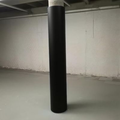 7ft Green Basement Pole Padding Wrap, Post Pad for Playground, Gym Equipment & Basketball Hoops, Fits 2-10" Diameter Columns, Safety Cushion Cover for Kids & Adults