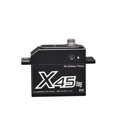 High Torque brushless 45KG servo high Speed CNC Aluminum Shell Full Metal Gear Cover Waterproof