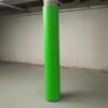 7ft Column Cover Pad for Basement Poles, Post Padding for Playground & Gym Equipment, Fits 2-10" Diameter Rods, Green Basketball Hoop Safety Wrap view 1