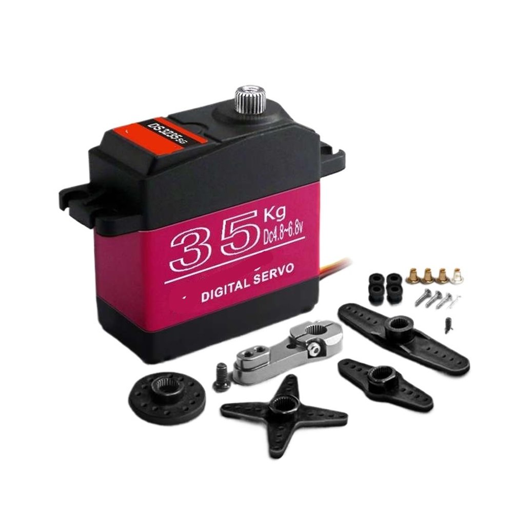 1X Waterproof DS3235 RC Digital Servo 35Kg High Speed Servo Metal Gear Digital Servo(180 Degree)