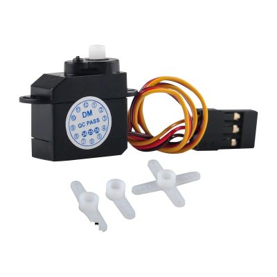 4 Pcs Servo Mini Servo DM-S0020 3.7V-5V 2.1g 180 Degree with JR Connector