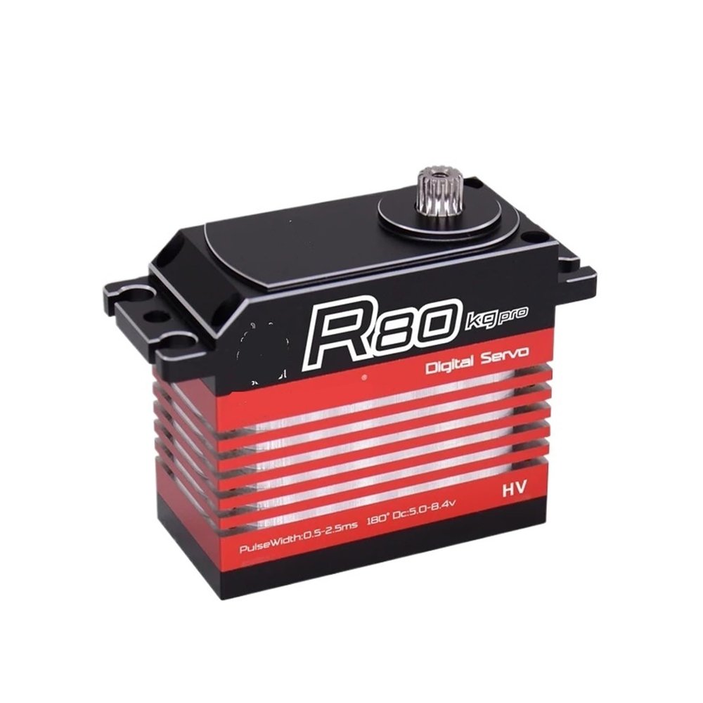 80KG 180/270 Degree Metal Gear Digital servo Compatible with Most 1/6 Scale Models