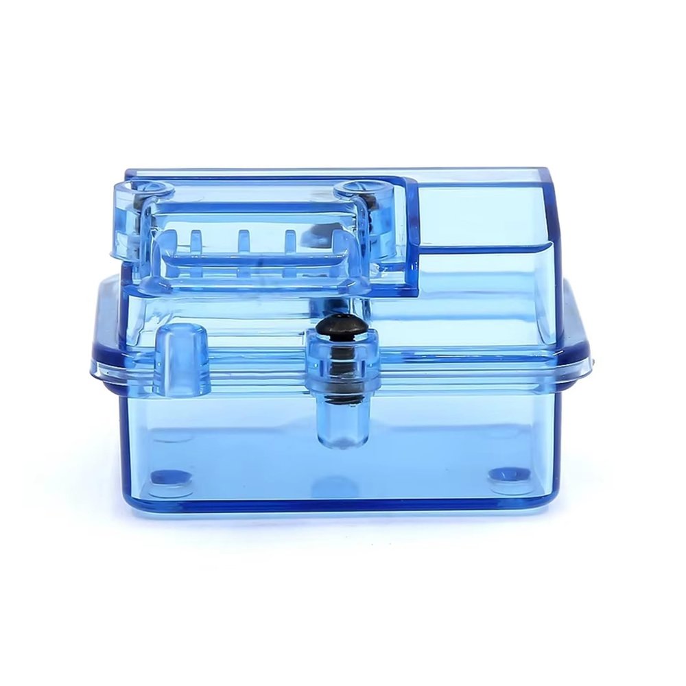 Compatible with Huanqi 727 for Slash RC Car Upgrade Parts Replacement Accessories Blue Plastic Waterproof Receiver Receiving Box RC Upgrade Spare