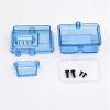 Compatible with Huanqi 727 for Slash RC Car Upgrade Parts Replacement Accessories Blue Plastic Waterproof Receiver Receiving Box RC Upgrade Spare view 3
