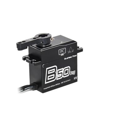 Waterproof Brushless Servo 50kg Aluminum Alloy 180 Degree Digital 25T Arm Full Metal Gear