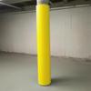 7ft Column Cover Padding Wrap for Basement Poles, Post Pad for Playground & Gym Equipment, Fits 2-10" Diameter Rods, Green - Perfect for Basketball Hoops & Safety view 1