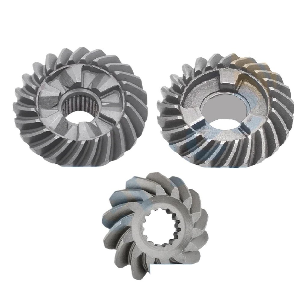 813693 Gear Kit Compatible with Mercury Mercruiser 50HP 55HP 60HP Outboard Motor Forward 43-813693T;Pinion 813694T;Reverse 813695T
