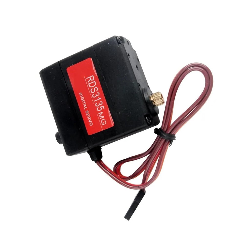 35kg Servo 180 DC 5-7.4 RDS3235 Torque Digital Metal Gear Servo Coreless Motor Servo with Bracket Not Waterproof