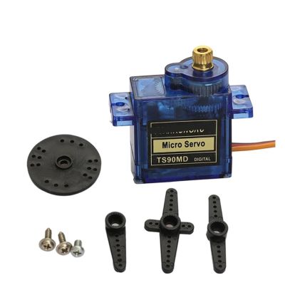 9g TS90MD Metal Gear Simulation Servo 90/180/270 Degree Angle Controllable Servo Motor Set(9g 360 Degree)