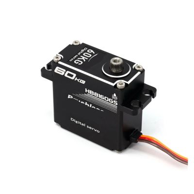 60KG Digital Servo Motor 14V Metal Gear Waterproof Brushless Remote Control Steering Servo(360)