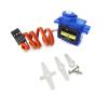 10pcs/lot 9g SG90 mini servo Rotate 180 Degrees with Accessories 3 pin Cable for 450 view 2