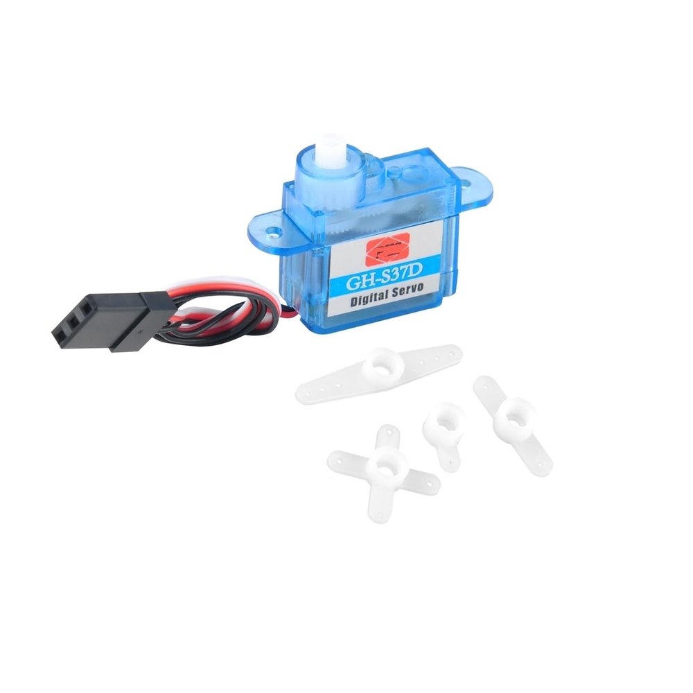 4/10 pcs GH-S37D 3.7g Digital Servo, Servo Motor 90 Degree(4PCS)