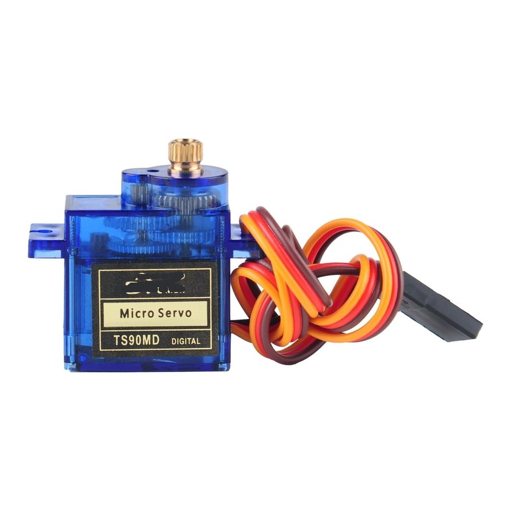 9g TS90MD Metal Gear Simulation Servo 90/180/270 Degree Angle Controllable Servo Motor Set(180 Degree)