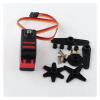 35Kg Digital servo high Torque Full Metal Gear 8.4V high Voltage Waterproof servo 90/180/270/360(90 Degree) view 3