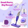 Kids Spray Mop - Mini Mop with Real Sprayer and Washable Microfiber Pad, Toddler Cleaning Set, Montessori Household Education Toys, Gift for Boys Girls Ages 3+, Compatible with Swiffer Wet Jet Pads view 3