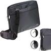 Navitech Black Sleek Water Resistant Travel Bag - Compatible with LeapFrog LeapPad 3 Learning Tablet view 3