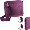 Navitech Purple Sleek Water Resistant Travel Bag - Compatible with LeapFrog LeapPad 3 Learning Tablet view 2