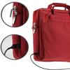 Navitech Red Sleek Water Resistant Travel Bag - Compatible with LeapFrog LeapPad 3 Learning Tablet view 3