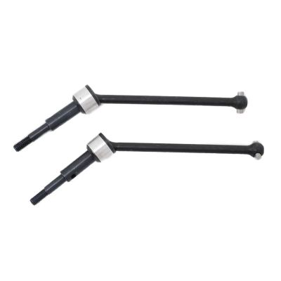 Compatible with Redcat for Blackout 1/10 RC Car Upgrade Parts Accessories Metal Front and Rear Drive Shaft CVD RC Car DriveShafts(2pcs)