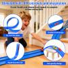 20 Ft Flexible Race Track Toys, Flex Race Car Ramp Track with 4 Race Cars & Suction Cups Rolls Up Portable DIY Race Track Anti Gravity Car Track Set,Kids Racecar Track Toy(Blue) view 2