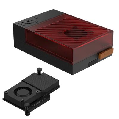Argon Poly+ 5 for Raspbeiry Pi 5 ABS Case Support Fan Speed Control Active Cooler for RPI 5 Pi5 Replacement for OEM