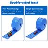 15 Ft Flexible Race Car Track for Kids, Double-Sided Racetrack with Suction Cups, Race Car Ramp Track & Compatible 1:64 Diecast Cars,Portable Roll Up Track Toy,Gift for Boys Girls Ages 3-5 5-7 view 3