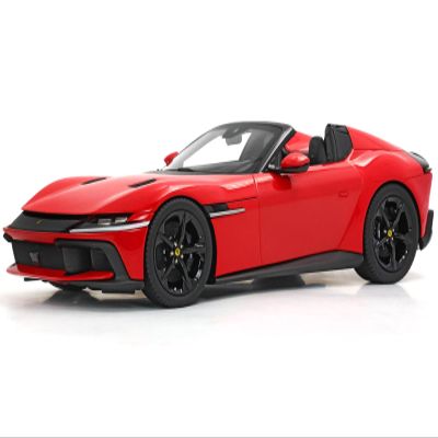12Cilindri Spider Rosso Corsa Red Limited Edition to 200 Pieces Worldwide 1/18 Model Car by BBR P18251A