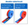 15 Ft Flexible Race Car Track for Kids, Double-Sided Racetrack with Suction Cups, Race Car Ramp Track & Compatible 1:64 Diecast Cars,Portable Roll Up Track Toy,Gift for Boys Girls Ages 3-5 5-7 view 3