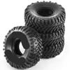 4PCS 115mm 1.9" Soft Rubber Tire Wheel Tyre Compatible With RC Car Parts 1 10 Scale Models view 1