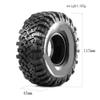 4PCS 115mm 1.9" Soft Rubber Tire Wheel Tyre Compatible With RC Car Parts 1 10 Scale Models view 2