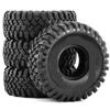 4PCS 115mm 1.9" Soft Rubber Tire Wheel Tyre Compatible With RC Car Parts 1 10 Scale Models view 3