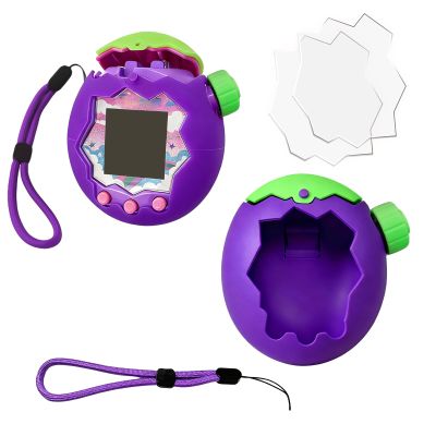 Silicone Cover for Tamagotchi Paradise, Case for Tamagotchi Paradise, Silicones Protective Slim Case with Lanyard Screen Protector Cover for Tamagotchis ParadiseChristmas Gifts for Boys or Girls