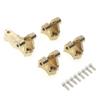 4pcs Brass Front and Rear Axle Mount Set Suspension Links Stand Holder 8227 Compatible with RC Car Parts 1 10 Scale Models for Part Number 8227 view 1