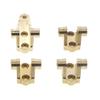 4pcs Brass Front and Rear Axle Mount Set Suspension Links Stand Holder 8227 Compatible with RC Car Parts 1 10 Scale Models for Part Number 8227 view 2